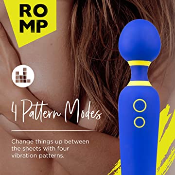 Romp Flip Powerful Rechargeable Silicone Wand Vibrator