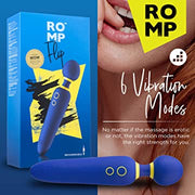 Romp Flip Powerful Rechargeable Silicone Wand Vibrator