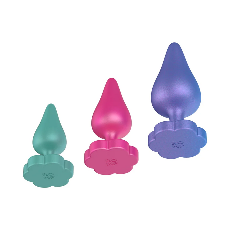 Romp Luster Set of 3 Graduated Butt Plugs