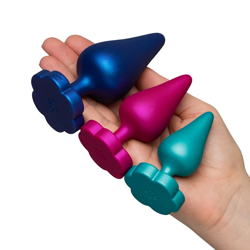 Romp Luster Set of 3 Graduated Butt Plugs