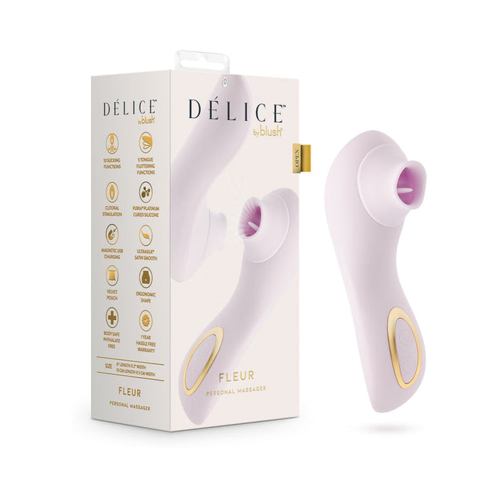 Fleur Clitoral Fluttering & Suction Vibrator