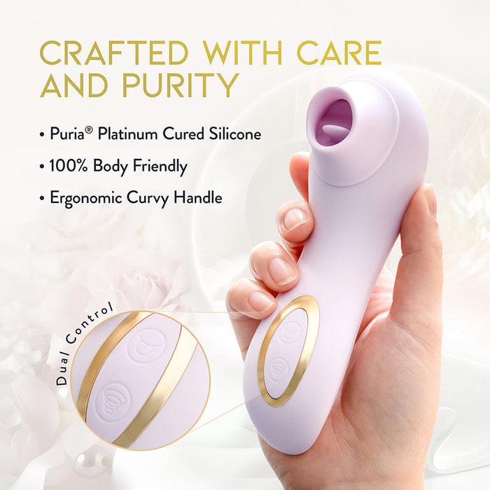 Fleur Clitoral Fluttering & Suction Vibrator