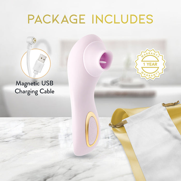 Fleur Clitoral Fluttering & Suction Vibrator