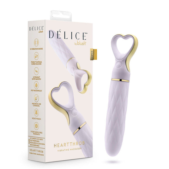 Delice Heartthrob Precision Bullet Vibrator with Finger Loop
