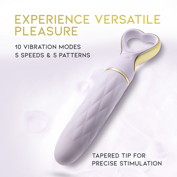 Delice Heartthrob Precision Bullet Vibrator with Finger Loop