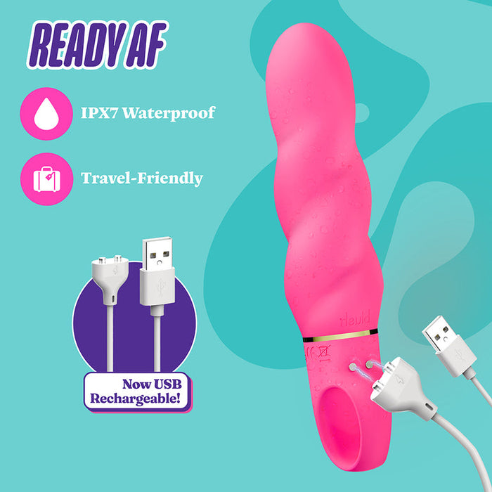 Amazing AF Rechargeable Waterproof G-Spot Vibrator