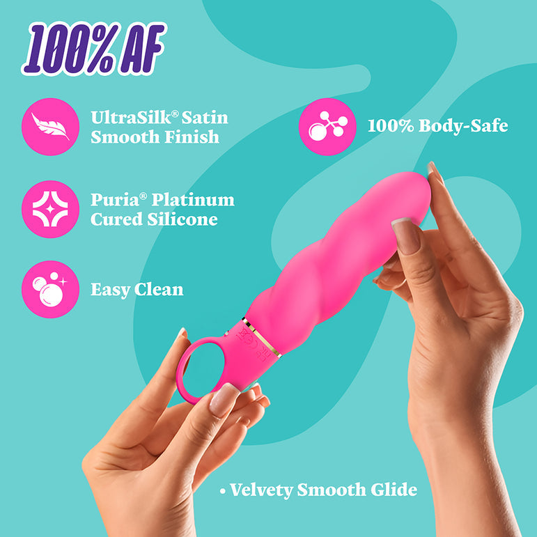 Amazing AF Rechargeable Waterproof G-Spot Vibrator