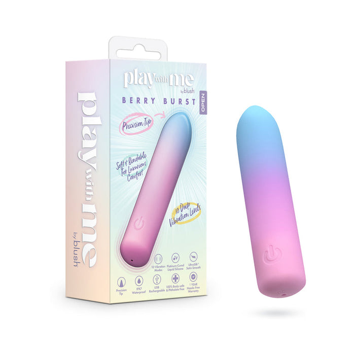 Berry Burst Flexible Soft Bullet Vibrator