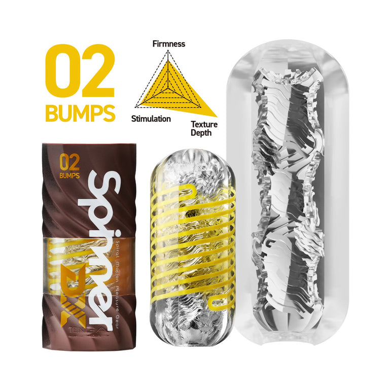 Tenga Spinner DX Bumps Textured Masturbator