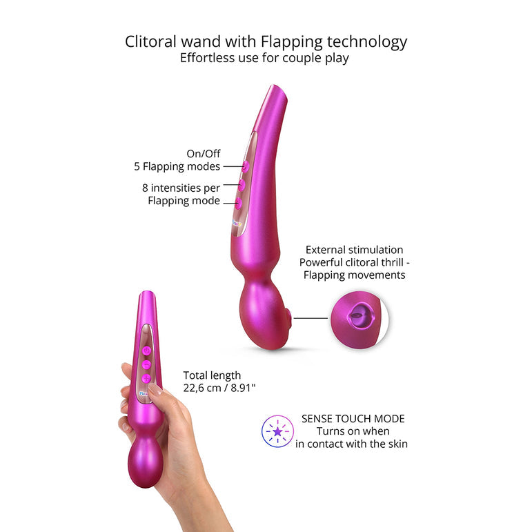 The Pleaser Flapping Oral Sex Vibrator