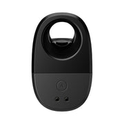 A black, oval-shaped Arcwave Ion 2 Penis Masturbator with Pleasure Air Suction is shown against a white background, featuring a circular opening at the top and two small holes near the bottom in its sleek handheld design.