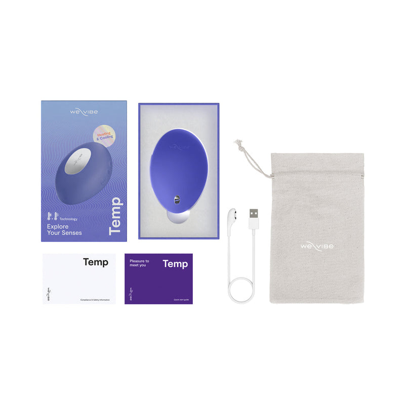 We-Vibe Temp Lay On Vibrator with Hot and Cold Functions