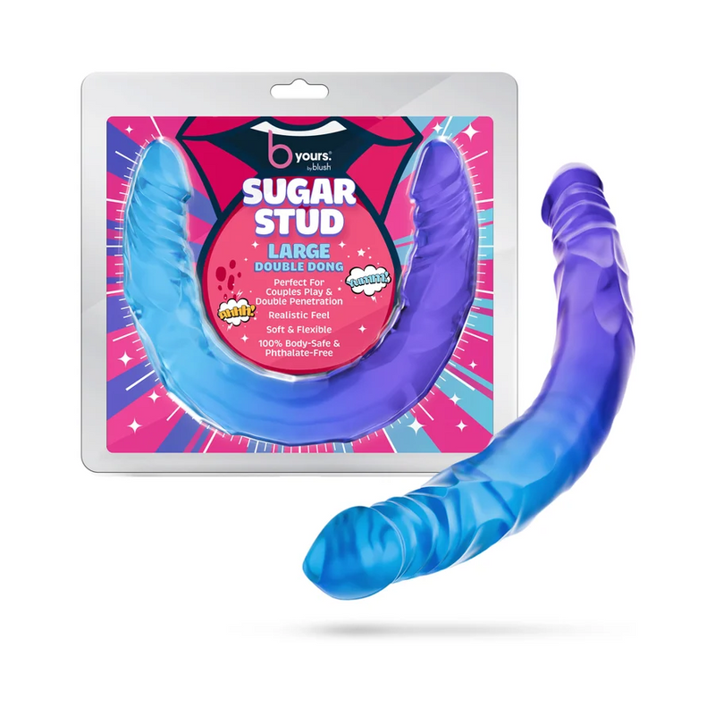 B Yours Sugar Stud Double-Ended Realistic Dildo Damaged Box