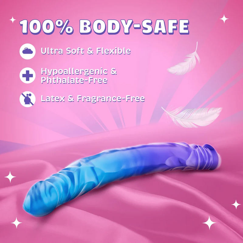 B Yours Sugar Stud Double-Ended Realistic Dildo Damaged Box