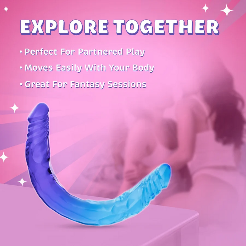 B Yours Sugar Stud Double-Ended Realistic Dildo Damaged Box