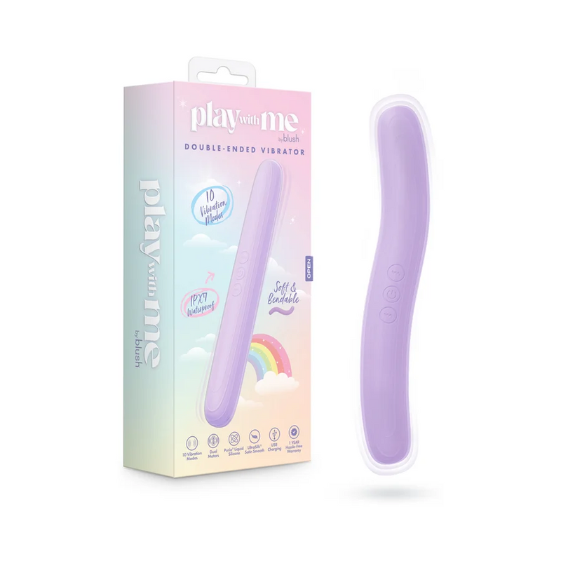 Play With Me Double-Ended Dual Motor Vibrator (Damaged Box)