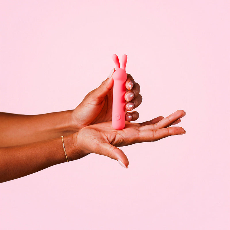 Ily Squishy Flexible Bullet Vibrator with Rabbit Ears
