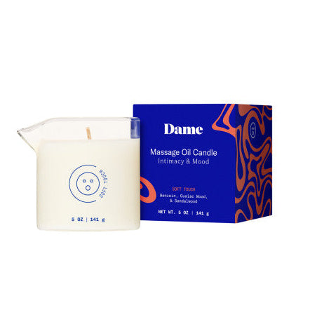 Soft Touch Massage Oil Candle by Dame (Benzoin, Guaiac Wood & Sandalwood)