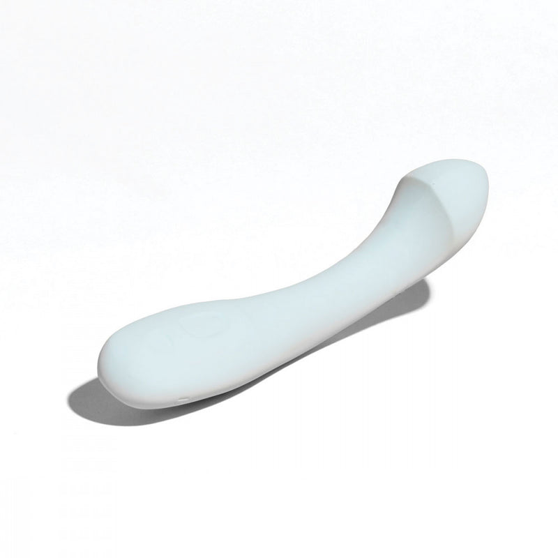 Dame Arc Silicone Waterproof G-Spot Vibrator- Ice Blue
