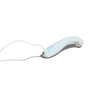 Dame Arc Silicone Waterproof G-Spot Vibrator- Ice Blue
