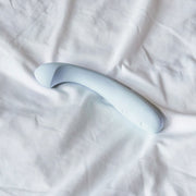 Dame Arc Silicone Waterproof G-Spot Vibrator- Ice Blue