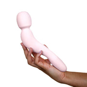 Dame Com Ergonomic Waterproof Wand Vibrator - Quartz