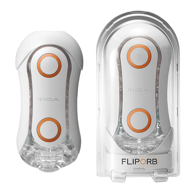 Tenga Flip Orb Masturbator - Orange Crash