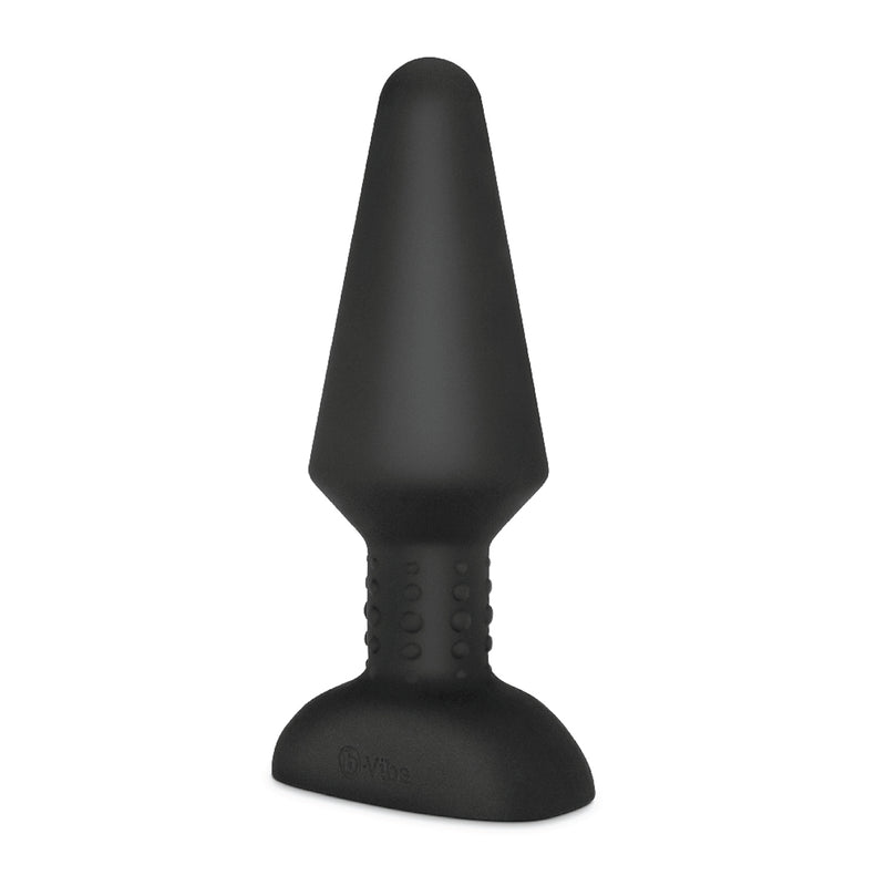 B-Vibe Silicone Rechargeable Rimming Plug XL - Black