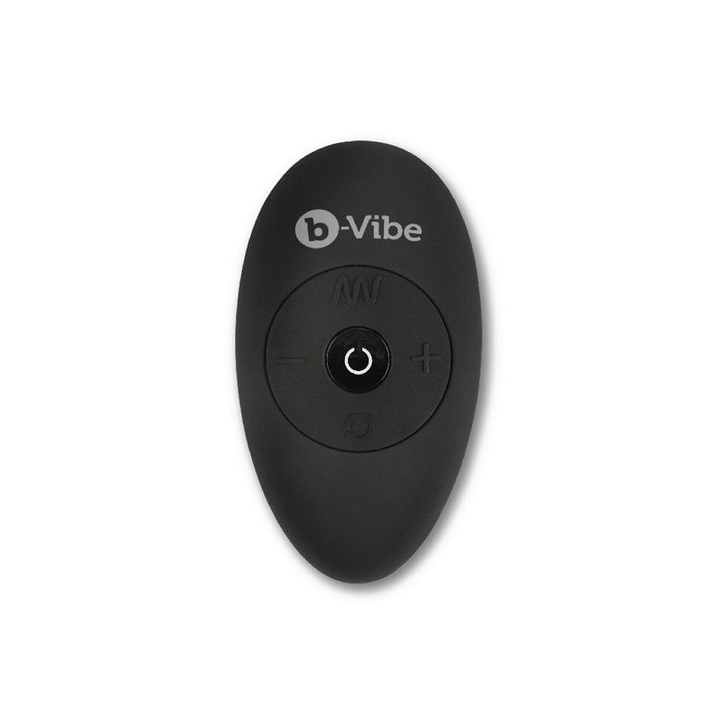 B-Vibe Silicone Rechargeable Rimming Plug XL - Black
