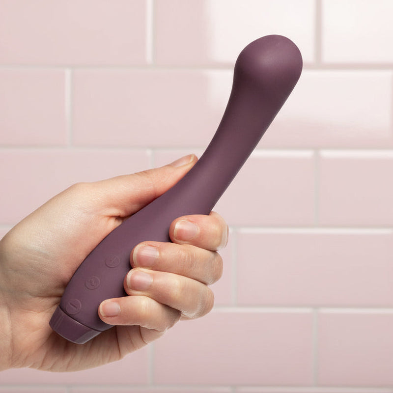 Juno Deep Rumbly Purple G Spot Vibrator with Squishy Tip