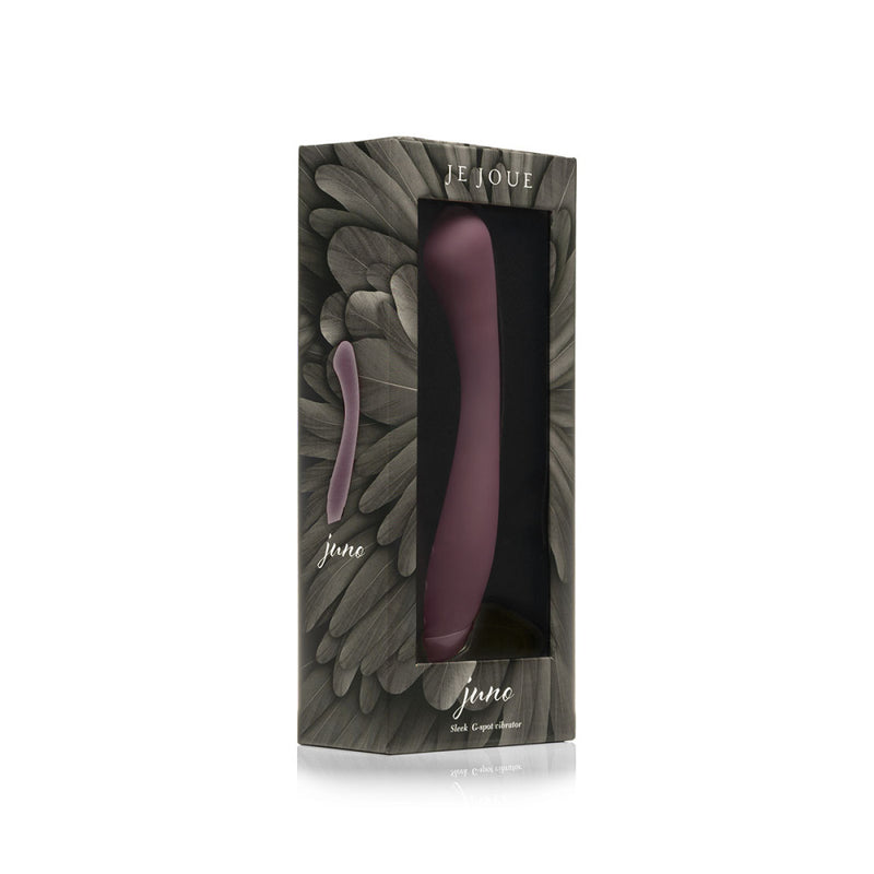 Juno Deep Rumbly Purple G Spot Vibrator with Squishy Tip