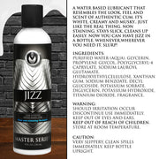 Jizz Water Based Cum Scented Lube 8.5oz
