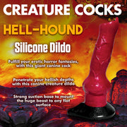 Hell Hound Canine Penis 7.5 Inch Silicone Fantasy Dildo
