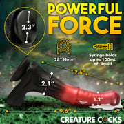 Centaur Explosion Squirting 9.5 inch Silicone Fantasy Horse Dildo
