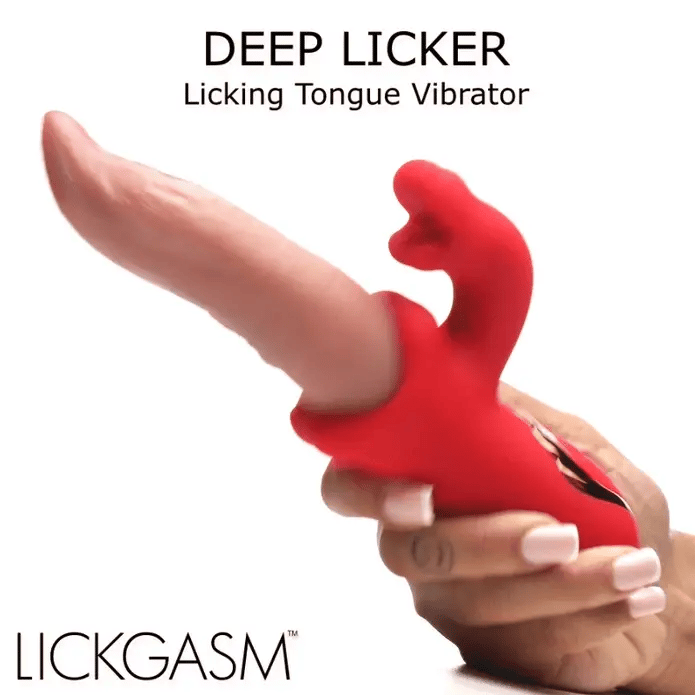 Deep Licker  Rotating G-Spot & Clitoral Tongue Vibrator