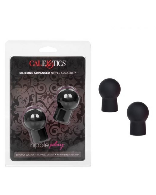 Calexotics Nipple Stimulator Advanced Nipple Suckers - Black