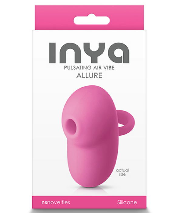 NS Novelties Vibrator Inya Allure Pulsating Air Vibrator - Pink