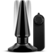 Blush Novelties Butt Plug Anal Adventures Basic Vibrating Anal Pleaser - Black