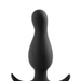 Blush Novelties Butt Plug Anal Adventures Curve Butt Plug - Black