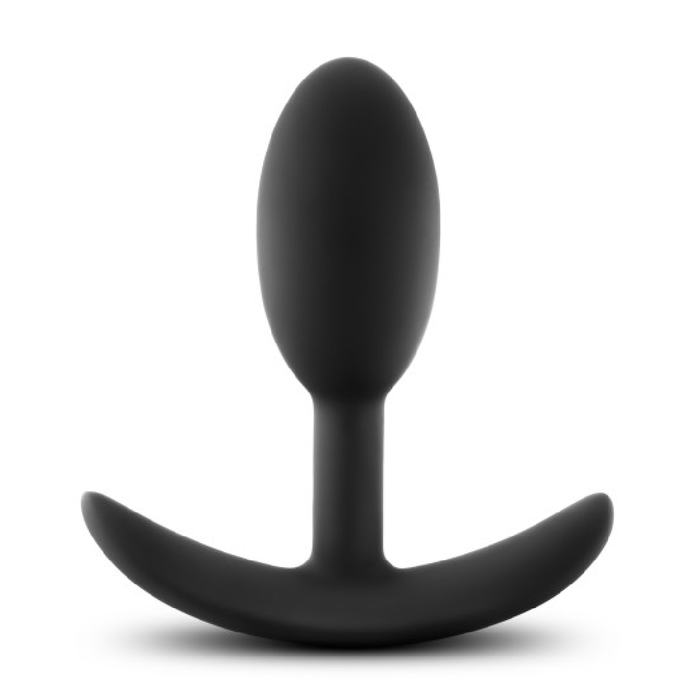 Blush Novelties Butt Plug Anal Adventures Slim Vibra Weighted Plug - Small