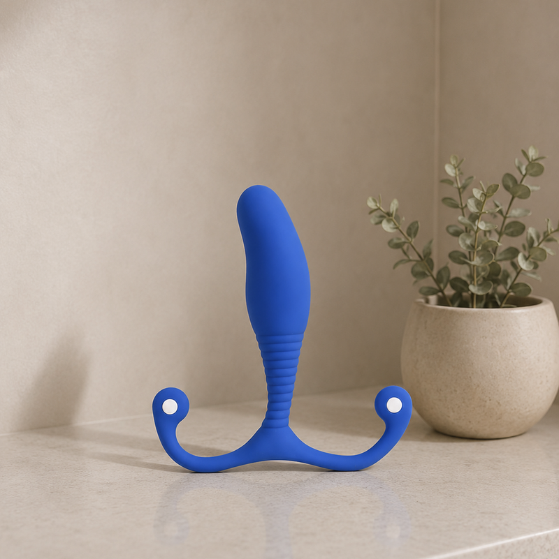 Aneros MGX Syn Trident Blue Hands-Free Prostate Stimulator