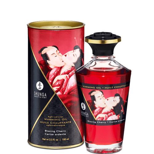 Aphrodisiac Cherry Warming Oil for Erogenous Zones 100 ml