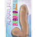 Blush Novelties Dildo Au Naturel 6.5 Inch Suction Cup Dildo - Mocha