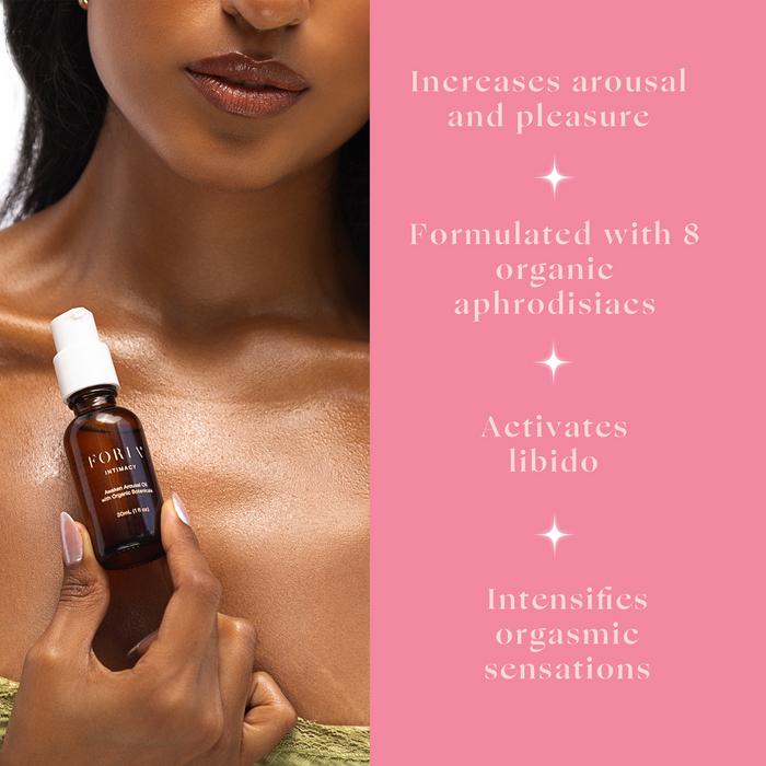 FORIA Intimacy Awaken Arousal Oil with Organic Botanicals 30ml