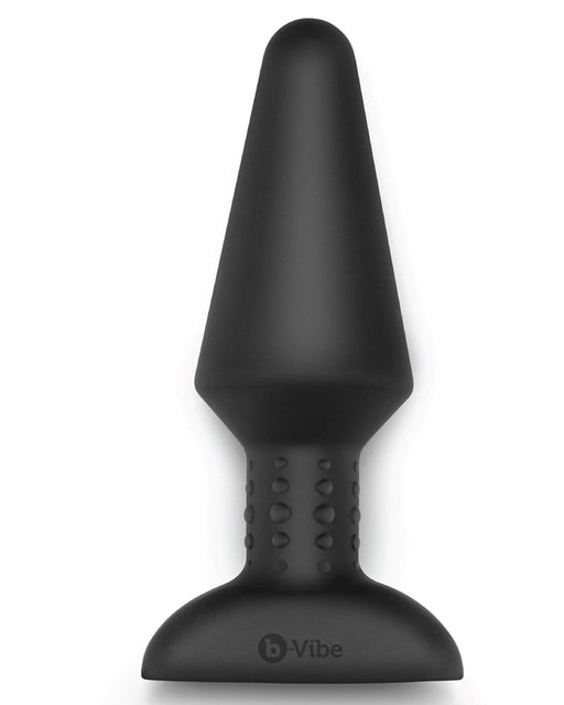 B-Vibe Butt Plug B-Vibe Silicone Rechargeable Rimming Plug XL - Black