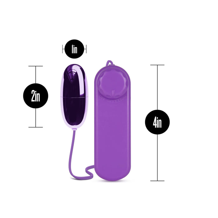 Blush Novelties Vibrator B Yours Power Bullet - Purple