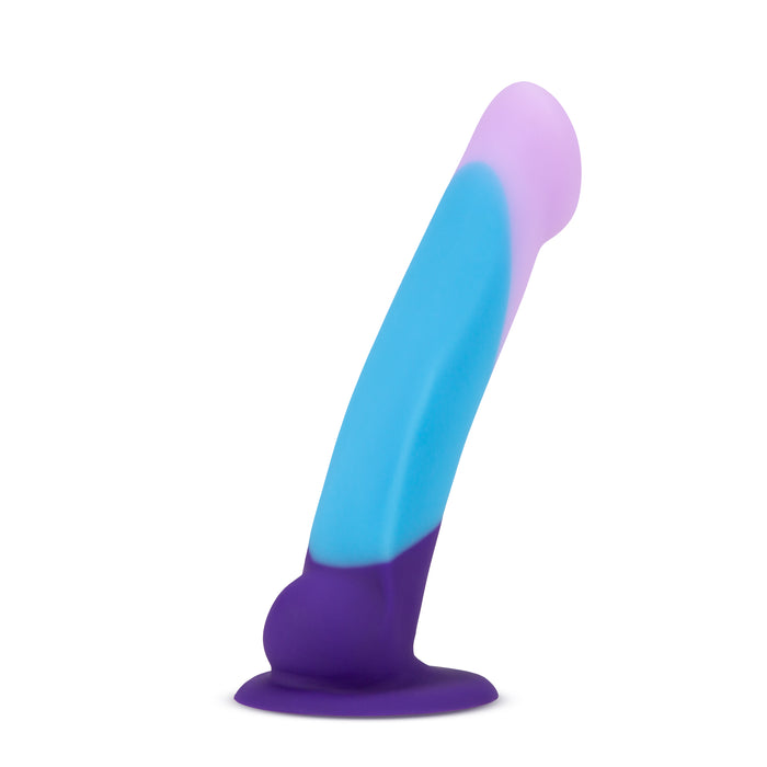 Purple Haze 6.5 Inch Silicone Suction Cup Dildo