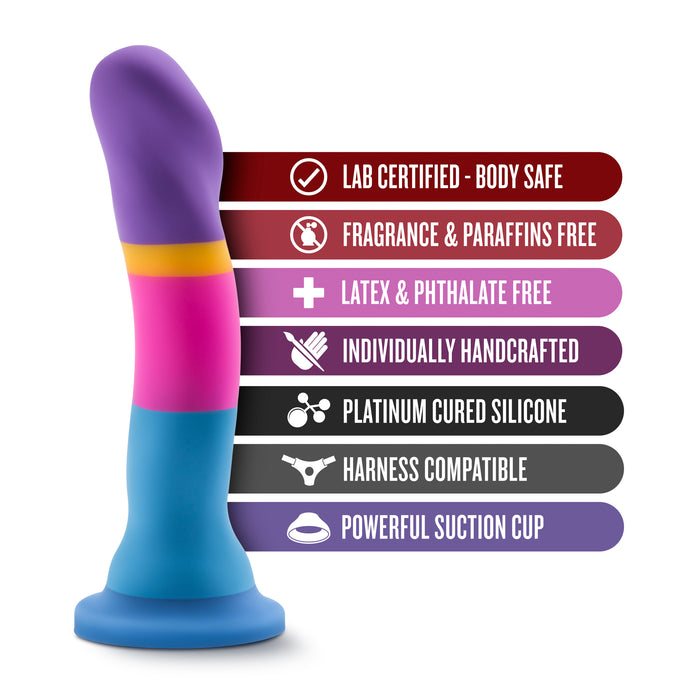 Hot N Cool 7.5 Inch Silicone Suction Cup Dildo