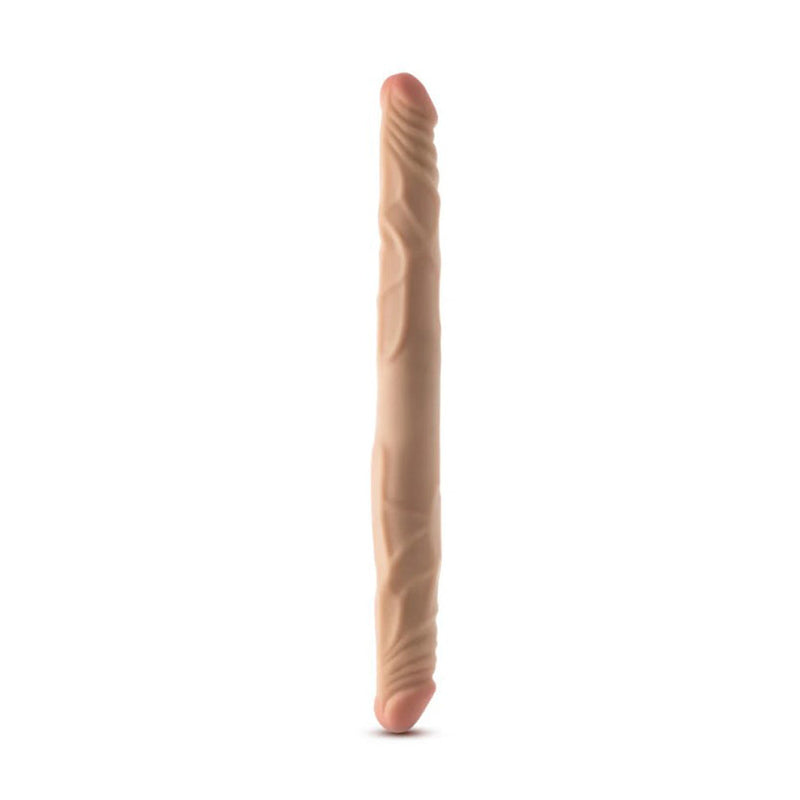 Dr. Skin Plus 14-Inch Posable Double-Ended Dildo