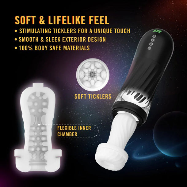 Quantum X 3-in-1 Automatic Stroker with Vortex Technology